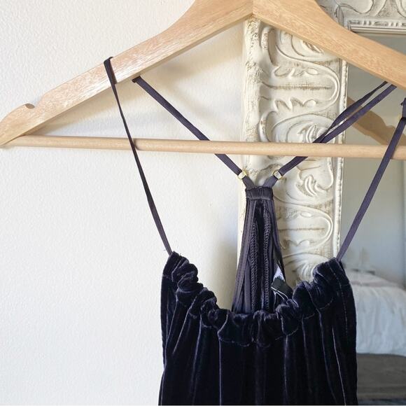 Marissa Webb Everleigh Velvet Mini Dress - Picture 3 of 8